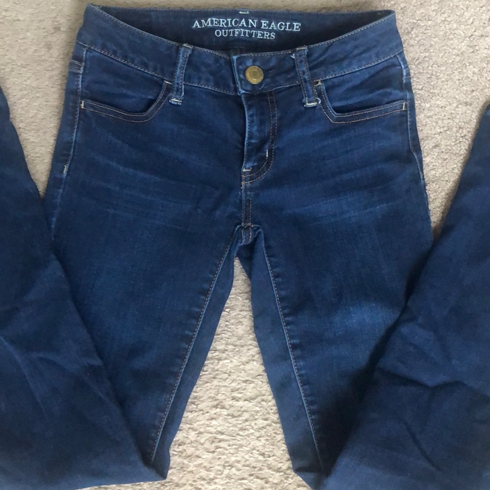Dark AE jeggings